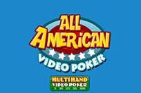 Multihand All American Video Poker